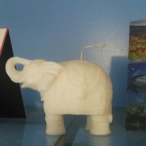 Elephant candle